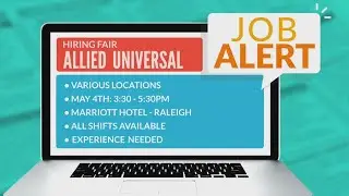 CBS 17 Job Alert - Allied Universal holding hiring fair