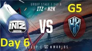 ITZ vs H2K Game 2 Highlights - 2016 Worlds Group Stage - Day 6