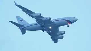 RA-96020 Rossiya - Special Flight Squadron Ilyushin Il-96-300PU approach to Vnukovo 04.06.2020