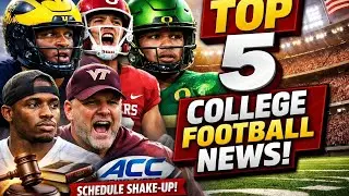 TOP 5 College Football News Today 🚨 | LIVE Call-In Show (Open Lines!)