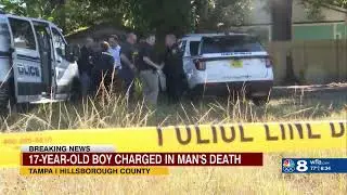 17-year-old charged with murder of Tampa man whose body was left in abandoned lot