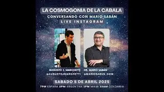 Mario Sab&aacute;n - La Cosmogon&iacute;a de la C&aacute;bala