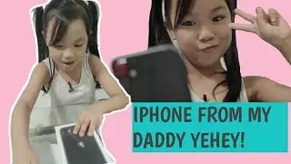 Binigyan ako ni daddy ng Iphone Yehey!