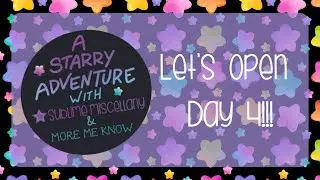 The Starry Adventure Box Day 4! SPOILERS!