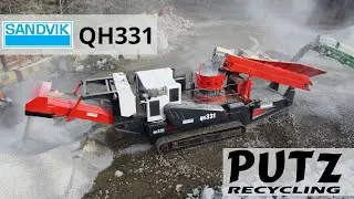 Kruszarka stożkowa Sandvik QH331 model 2013 - 7400mth - oferta sprzedaży - Cone Crusher granite mine