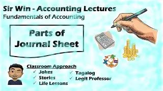 Lecture 02: Parts of Journal Sheet. Accounting Cycle.  [Fundamentals of Accounting]