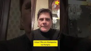 C&eacute;sar Filho encantado com Budapeste, na Hungria