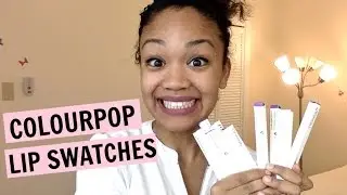 COLOURPOP ULTRA MATTE & MATTE X LIPPIE STIX SWATCHES + MINI REVIEW