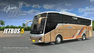 PART 8 !!! TOP 10 LIVERY MOD JETBUS 5 SINGLE GLASS - By Kp Projects Max