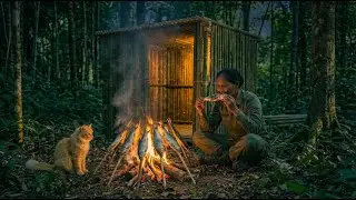 A Quiet Life in the Forest &mdash; Building a Simple Cabin Alone (AI)