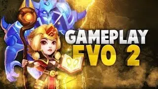 Espirita Gameplay Evo2 10/10 Castle Clash | Castillo Furioso