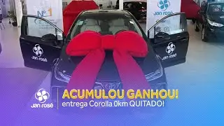 Entrega do Corolla para Reginaldo Santana e Rose Mary!