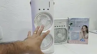 Mini air conditioner and humidifier
