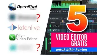 Mantap!! Inilah 5 Video Editor di PC Gratis Terbaik Untuk Konten Kreator