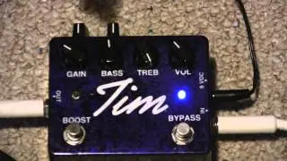 Paul Cochrane Tim Overdrive Boost Guitar effects Pedal Review Demo with worship leader Jared Stepp