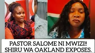 KUMBE NI MWIZI ‼️ SHIRU WA OAKLAND KUANIKA PASTOR SALOME BLESSED LIVE!!