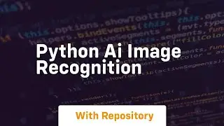 python ai image recognition