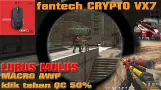 Script AWP Tahan Quick Change 50% Fantech CRYPTO VX7 KAR 98 ONLY #tutorial cara setting macro AWP