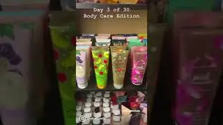 Day 3/30 Body Care #shorts #bodycare #perfume #SweetPea #BathAndBodyWorks