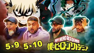 DEKU UNLOCKS A NEW QUIRK?!! | My Hero Academia 5x9 & 5x10 | FIRST TIME REACTION