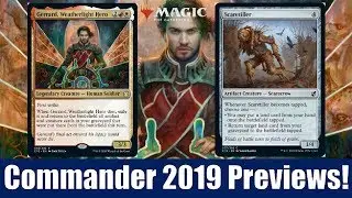 MTG Command 2019 Previews: Gerrard, Weatherlight Hero and Scaretiller