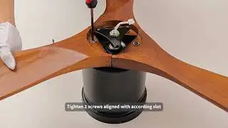 Palmdot 8008L Series Ceiling Fan Installation Video