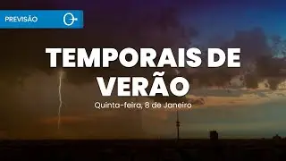 Calor e temporais de ver&atilde;o se espalham pelo Brasil nesta quinta | Previs&atilde;o 08/01/2026