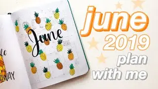 PLAN WITH ME | JUNE 2019 BULLET JOURNAL SETUP