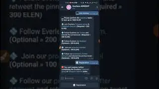💫 Everlens Airdrop? Ratting  🌟🌟🌟🌟 4/5🎁 Reward 1000 ELEN