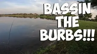 Suburban Bass Fishing!!!!