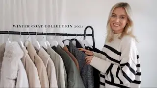 12 MUST-HAVE WINTER COATS! MY WINTER COAT COLLECTION 2021! AD
