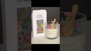 Light a dessert candle with me! #dessertcandle #cutecandle #aesthetic #shorts