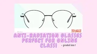 LEGIT anti-radiation with graded lens glasses on SHOPEE ! 🌟