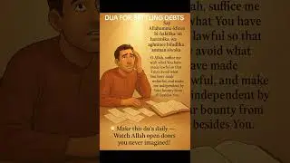 Struggling with debts or financial stress? Recite this Powerful du&lsquo;a consistency. #Islam #debtfree