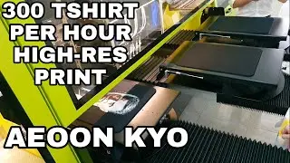REVIEW AEOON KYO THE FASTEST DTG PRINTER WITH MOST DETAILED RESULT