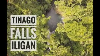 Tinago Falls Drone Dive