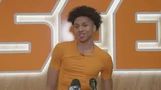 Vols guard Cameron Carr previews Texas A&M | Tennessee Basketball
