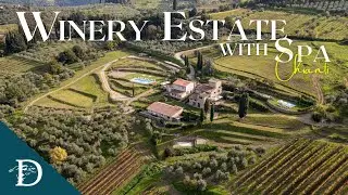🎥 Property Tour: Luxury Estate with Swimming Pools and SPA in Chianti