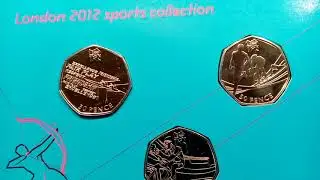 DANS DOLLARS BEST BUYS #10 - 5 OLYMPIC 50P SPORTS COIN SET!