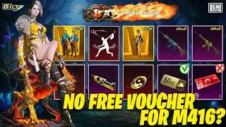 😢NO FREE VOUCHERS FOR FLAME M416? || GILT ULTRIMATE M416 SPIN IS HERE || TIGER VS FLAME M416 SPIN.