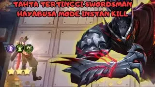 HAYABUSA WIRMSLAYER DAMAGE SUPER BRUTAL‼️SEKALI ULTI MUSUH LANGSUNG RATA‼️Magic Chess Mobile Legend