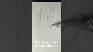How to draw a hand #art #sketchful