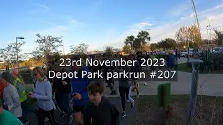 Depot Park parkrun, #207 - November 23rd 2023 (fast)