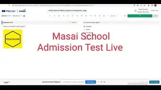 Masai School Admission Test Live #interview