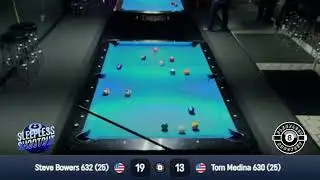 Tom Midena vs Steve Bowers Race to 25 8-Ball