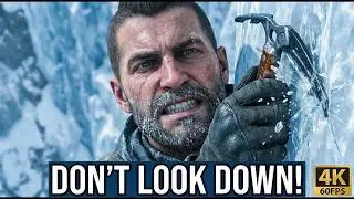 The BEST Snow Mission in Gaming? COD Modern Warfare 2 Cliffhanger (4K Ultra HD No Commentary)
