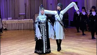Circassian Noble Dance ~ Kafa Solo | Kavkaz Dance Studio
