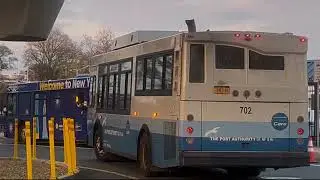 [AUDIO RECORDING] PANYNJ 2007 Orion VII (OG) HEV (07.502) #702 on the JFK Service Road Route