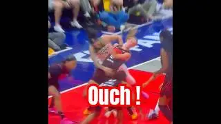 Lexie Hull gets ROCKED! #caitlinclark #basketball #shorts
