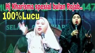 🔴PENGAJIAN LUCU HJ KHARISMA SPESIAL BULAN REJAB//LUCU POLL 🤣
